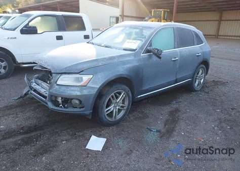 2015 Audi Q5 2.0T Premium from USA, damaged, VIN WA1LFAFP2FA135290